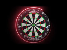 Load and play video in Gallery viewer, ECLIPSE ULTRA BRISTLE DARTBOARD - WITH UNILOCK